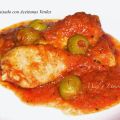 POLLO Guisado con  Aceitunas Verdes