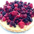 Tarta de Leche Merengada y Frutas del bosque