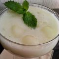 CREMA FRIA DE MELON Y MENTA