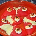 Pimientos de piquillo rellenos de bacalao