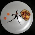 patata rellena de pollo y requesón