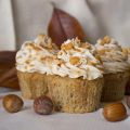 Cupcakes de manzana, avellanas y caramelo