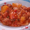 CARNE GUISADA CON PISTO