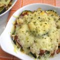 Calabacines gratinados con tomate