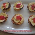 Pastelitos de leche condensada con plátano