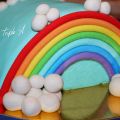 Tarta Piñata - Rainbow Pinata Cake