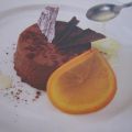 MOUSSE DE CHOCOLATE A LA NARANJA