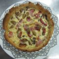 TARTA DE POLLO ASADO CON BEICON Y SETAS