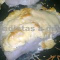 Merluza con costra de mayonesa
