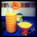 Zumo de papaya y naranja