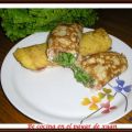 Rollitos de queso fresco y lechuga