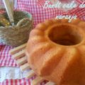 Bundt cake de naranja