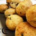 Scones con chocolate