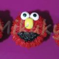 Cupcakes Elmo (Sabor Chocolate y Vainilla)