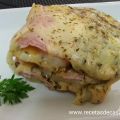 Pastel de patatas en microondas