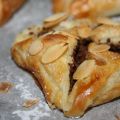 Hojaldres con chocolate