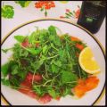 Carpaccio atún y salmón ahumado