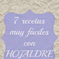 Siete recetas muy fáciles con hojaldre