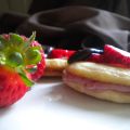 Mordiscos de Fresa y Chocolate