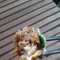 Okonomiyaki Hiroshima style 広島風お好み焼き