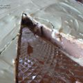 Tarta de Queso a los dos chocolates.