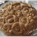 TARTA DE CAFÉ CON NUECES