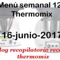 Menú semanal 120  con thermomix
