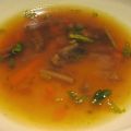 SOPA DE LIMA Y CILANTRO