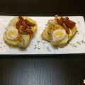 Tosta de patata panadera, huevo de codorniz y[...]