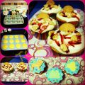 Cupcakes (de tarta de queso y fondant)