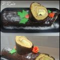Tronco de mousse de limón y queso