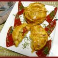 Cajitas de bacalao con piquillos