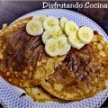 Tortitas de avena y plátano
