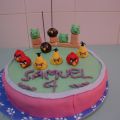 Tarta Angry Birds