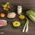 Ensalada hawaiana de pollo con mayonesa - Easy[...]