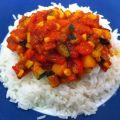 Arroz Aromático con Pisto de Maíz