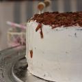 Pastel de chocolate con buttercream