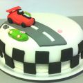 Tarta fondant Kart