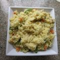 Cuscús rápido de pollo y verdura