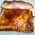 Hojaldre de Beicon, Jamón y Queso