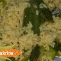 Arroz Con Calabazin y Pimiento