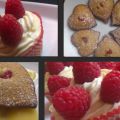 Magdalenas y Cupcakes de frambuesas con crema[...]