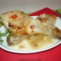 MUSLOS DE POLLO AL AJILLO