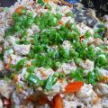 Pollo salteado con vegetales