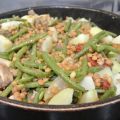 VERDURAS CON LENTEJAS