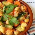 GUISO EXPRÉS DE GARBANZOS CON VERDURA