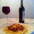Tagliatelle con ragú de ternera en salsa de[...]