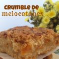 Crumble de melocotones