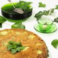 Pastel de calabacín con nueces