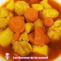 Receta de guisado de pollo